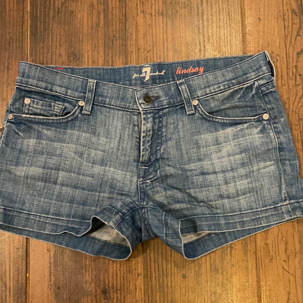 7 for all mankind lindsay short size 30